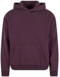 Build Your Brand Zachte hoodie Pruimenpaars L