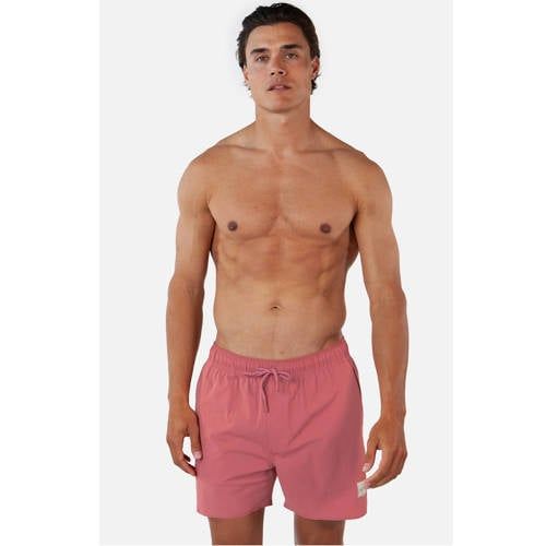 Barts zwemshort Manozos steenrood