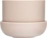 Iittala Nappula Bloempot op Schotel - Beige - 170x130 mm