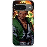 Maniacase Google Pixel 9 One Piece Zoro Manga Anime 3D Art Case