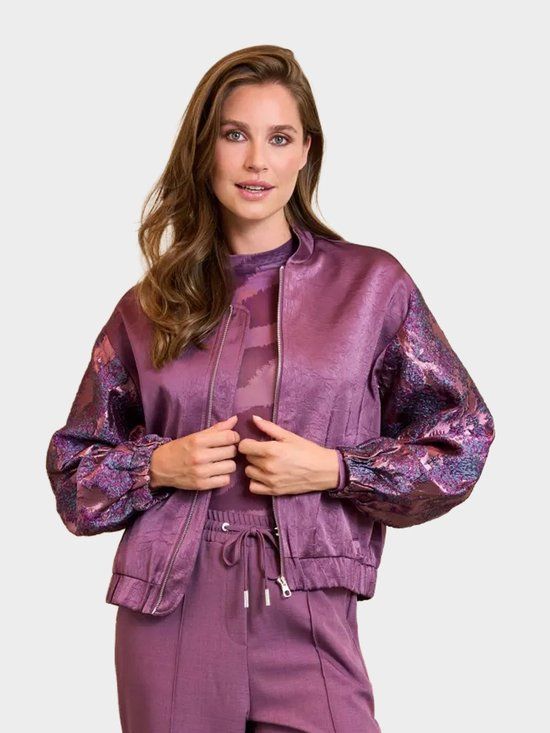 Lofty Manner Oree Jacket - Paars - Maat M - Vrouwen