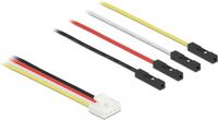 Delock IOT Grove 4-pins (m) - 4x Dupont jumper (v) kabel - 0,20 meter