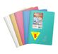 Clairefontaine 376741C Koverbook Silver Spiraalnotitieboek, A4, 21 x 29,7 cm, 160 pagina's, gelinieerd, wit papier, 90 g, omslag van polypropyleen, willekeurige kleur, 5 stuks