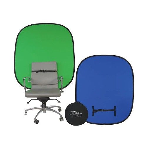 Phottix Q-drop Mini Collapsible Chair Backdrop - 120x140cm (47"x55")