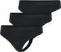 Adidas LOW RISE THONG (3PK) Sport Active Essentials Cotton Slips Vrouwen Zwart