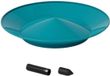 Assiette chinoise avec baguettes divisibles turquoise