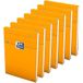 Oxford notitieblok 160 pagina's klein geruit 5 x 5 (10 stuks – oranje