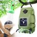 Merkloos / Sans marque Wan GmbH Draagbare Buitendouche - Campingdouche Zonnedouche - Buiten Douchen - Handsfree Bediening - 20L - Groen