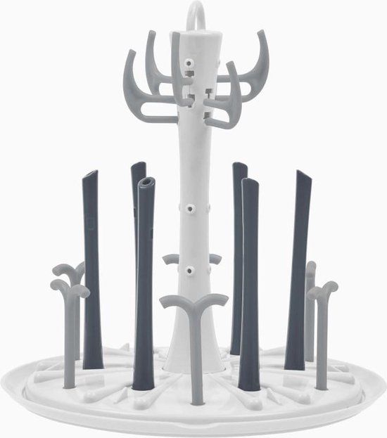 Babymoov Droogrek A006006 - Wit met grijs - Geschikt voor alle zuigflessen