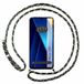 Tumundosmartphone Transparante beschermhoes voor Xiaomi Poco C65 met koord, groen/goud
