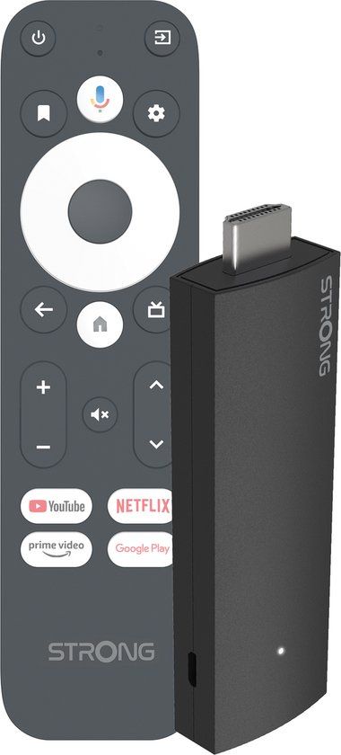 STRONG - LEAP-UNA - 2K Android TV Streaming Stick - Zwart
