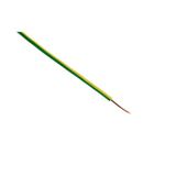 Zenitech H07V-U 1.5mm² Elektrische Stroomkabel - Enkele Draadgeleider met PVC Isolatie - Binnengebruik voor Woonlocaties - Geel en Groen - 10m