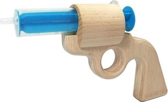 neue freunde Aqua Joe - Waterpistool van beukenhout