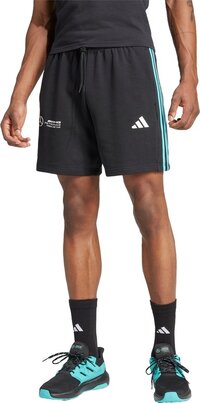 adidas Performance MERCEDES - AMG PETRONAS FORMULA ONE TEAM DNA SHORT - Men - Black - XS