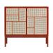 Design House Stockholm Buffet Air Rouge, 120x110 cm, avec pieds