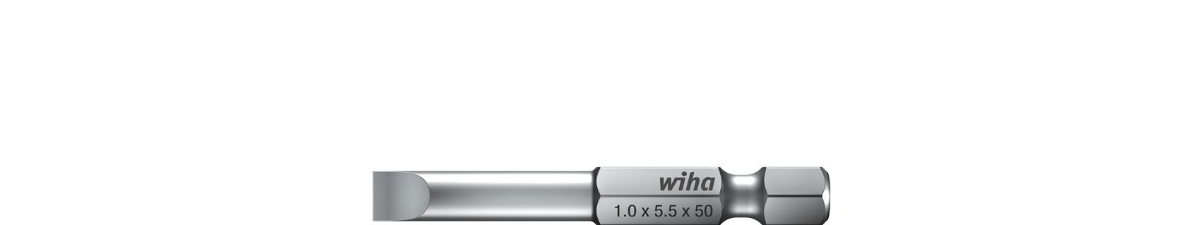 Wiha 01792 Schroevendraaierbit - Chroom-vanadium staal - 8 g