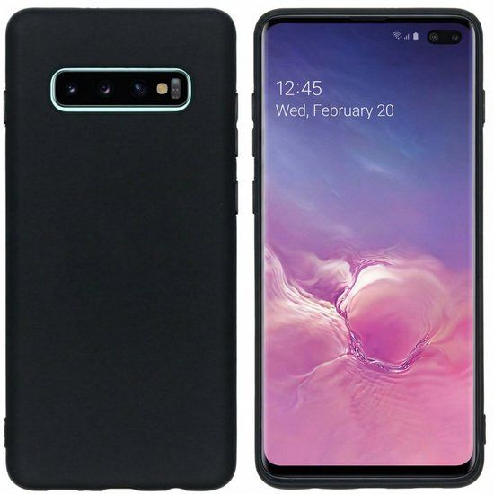imoshion Color Backcover voor de Samsung Galaxy S10 Plus - Zwart