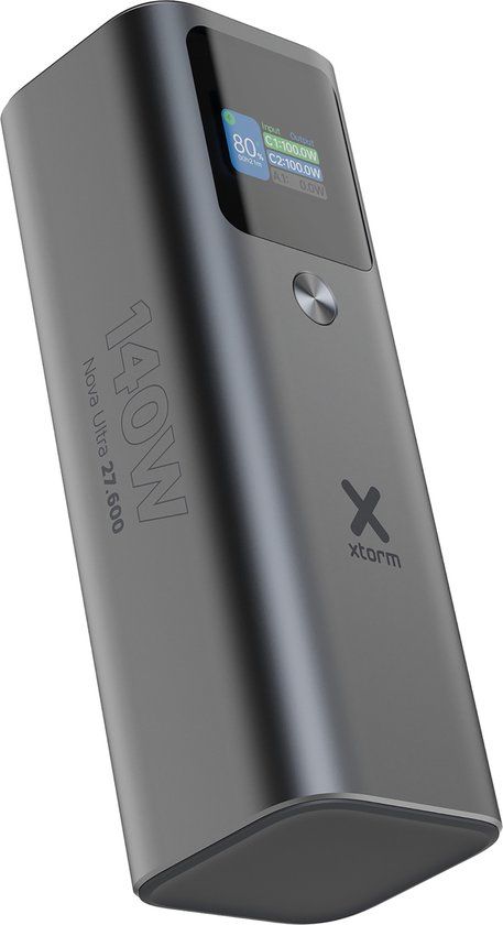 Xtorm Nova Powerbank - 27600mAh - 30W - USB-C - Grey