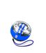 Hi5 Hand- en onderarmtrainer Wristball voor sport en dagelijks gebruik, krachttrainer met rubberen grip en lichtfunctie, blauw