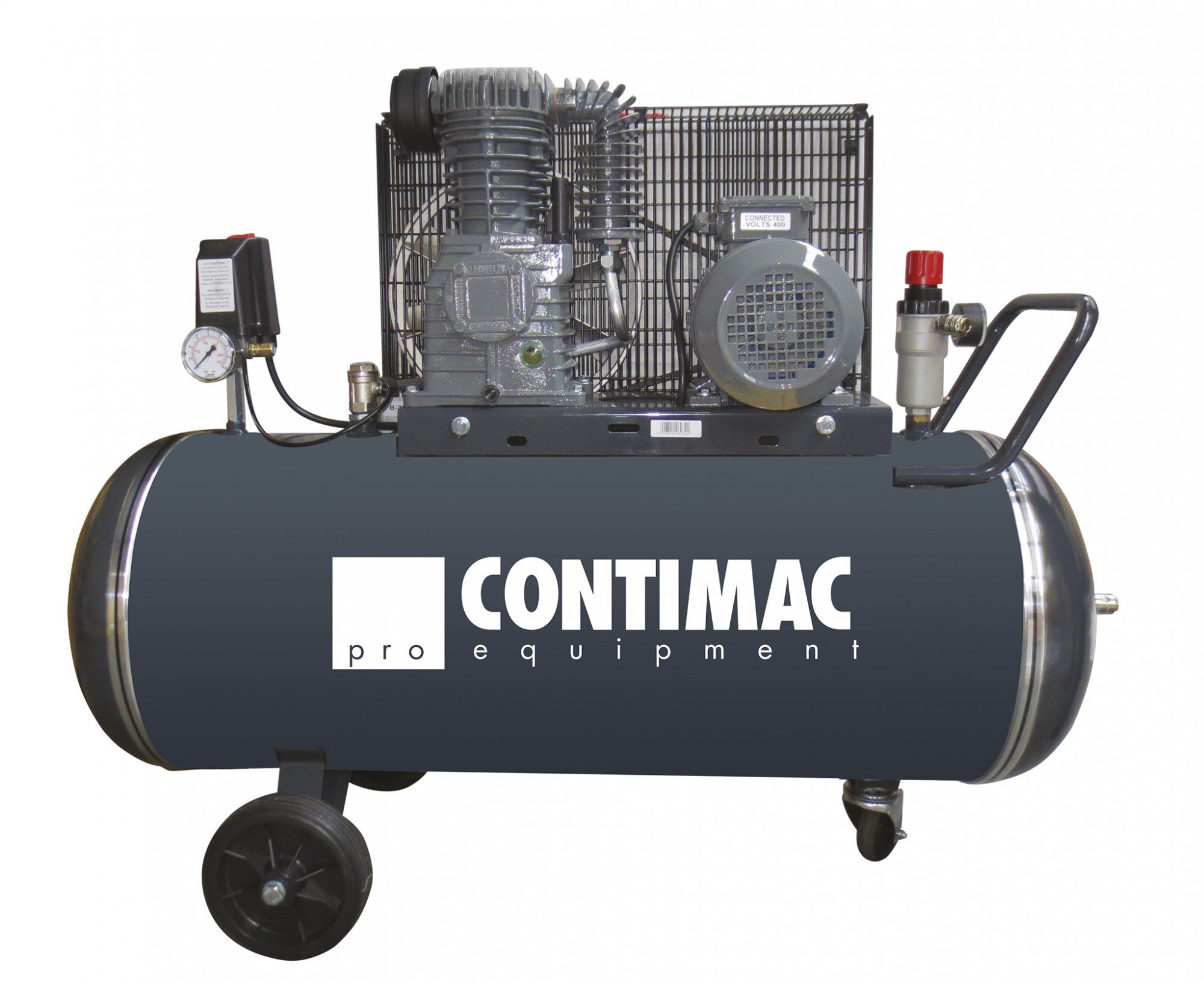 Contimac CM 505/10/100 W Compressor - 100L - 3 PK - 10 Bar - 500 L/min
