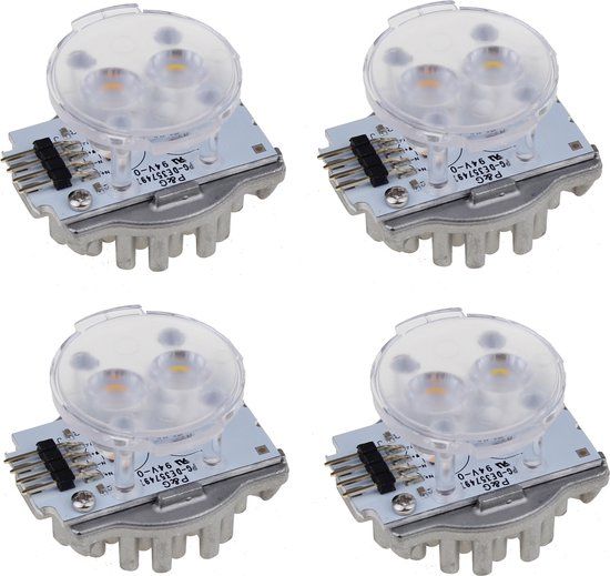 NOVY 906310 - SET VERLICHTING DUALUX - SPOT - 4ST.