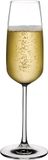 Nude Glass Mirage Champagneglazen 24,5 cl / 245 ml | Set van 6 Stuks | Geschikt voor Prosecco en Cava | Glas | Vaatwasserbestendig