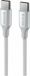 Swissten Câble USB-C vers USB-C tressé - 1,5 m - Blanc