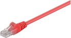 Microconnect Cat5e UTP 1.5m Red Network Cable