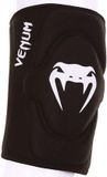 Venum Kontact Lycra Gel Kniebeschermers Zwart Wit - XL