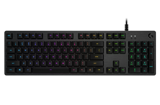 Logitech G   G512 CARBON LIGHTSYNC RGB Mechanical Gaming Keyboard with GX Brown switches