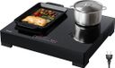 KitchenBrothers Inductie Kookplaat - Vrijstaande Inductieplaat - 60 cm - 4 Zones - 1x Flexzone - 1 Fase - Tot 3500W - Zwart