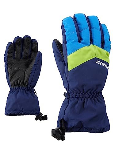 Ziener LETT AS Glove Junior Ski Gloves - Waterproof & Breathable - Navy - Size 5.5