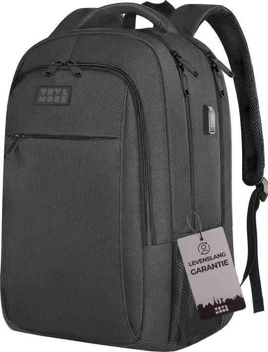 TRVLMORE Rugzak 28L - 15.6 inch Laptop Rugtas - Antraciet