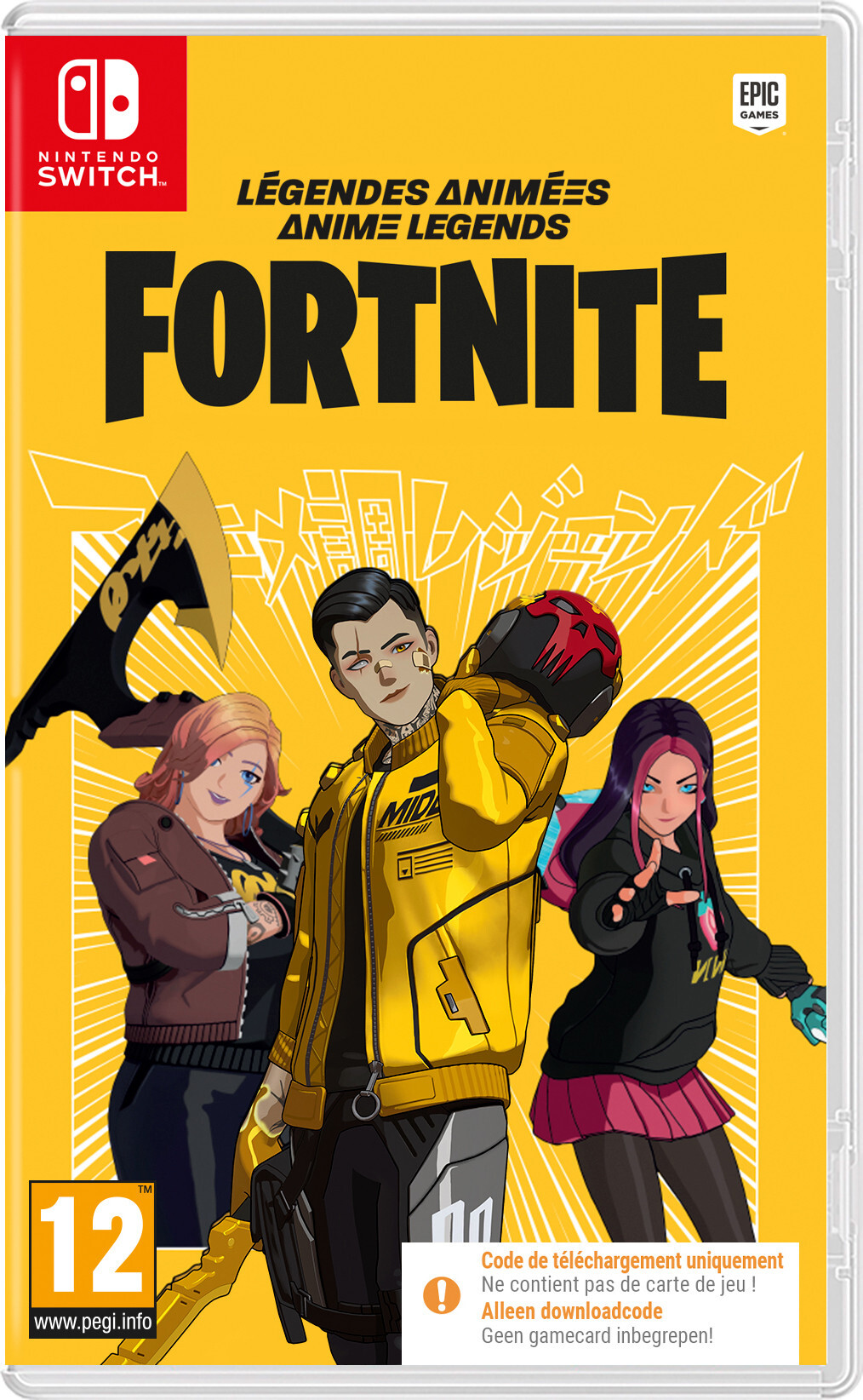 Epic Games Fortnite Anime Legends Nintendo Switch