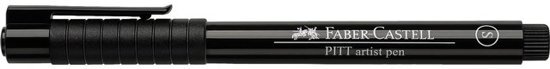 Faber-Castell tekenstift Faber Castell Pitt Artist Pen EF zwart