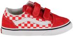 Vans Old Skool V Schoenen EU 21 1/2 Enfants Racing Red Cuir Unisexe Baskets basses