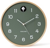 Karlsson Cuckoo wandklok - groen - 8714302146930