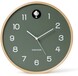 Karlsson Cuckoo wandklok - groen - 8714302146930