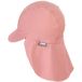 Sterntaler Pet voor baby's en kinderen, met nekbescherming en kinband, uv-bescherming 50+, badmuts, hoofddeksel, zwembad en strand, badmode voor meisjes, zacht roze, 53