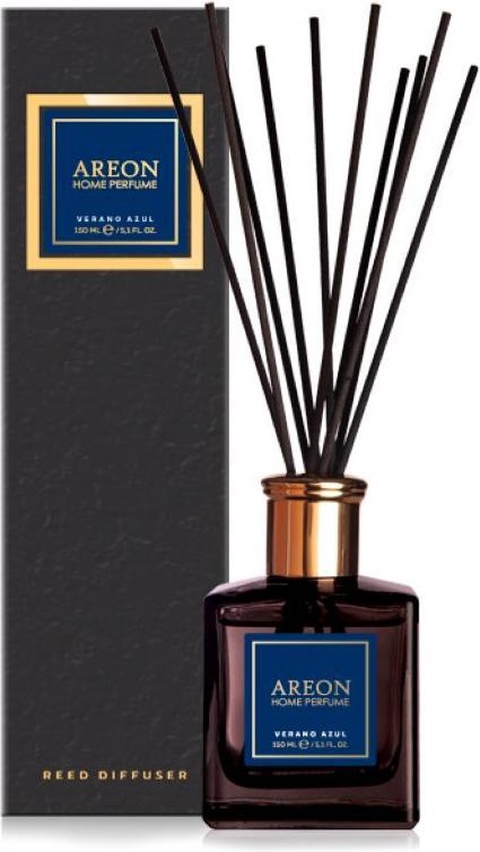 AREON premium - Verano Azul - interieurparfum - kantoor parfum - huisparfum - geurstokjes unisex