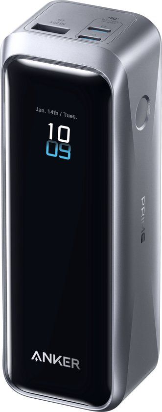 Anker Prime Power Bank 20100mAh - 220W - 3 Poorten - Zwart kopen
