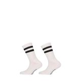 Yellow Moon sportsokken - wit (set van 2)