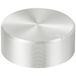 TRU COMPONENTS TC-11696464 Draaiknop Met knopmarkering Zilver (Ø x h) 25 mm x 10 mm Aluminium, Plastic 1 stuk(s)