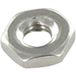 Écrou hexagonal bas HM/contre-écrou M3 épaisseur 1.5 inox A2 - 800 pièces