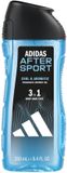Adidas Shower Gel After Sport - 6 x 250 ml - Voordeelverpakking