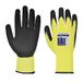 Portwest A625 Hi-Vis Snijbestendige Handschoen, Normaal, Grootte M, Geel/Zwart