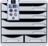 Exacompta Ladenblok Big Box Maxi 6 laden Office - Lichtgrijs