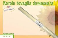 House Collection Roll Damask Tablecloth Cream 7 Meters 120cm Paper