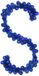 vidaXL Kerstbal Guirlande LED's Blauw 186 cm Polystyreen