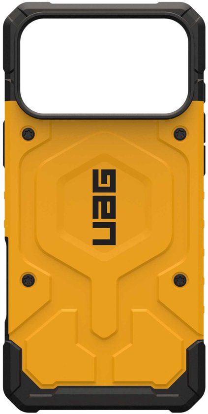 Urban Armor Gear Pathfinder Backcover geschikt voor MagSafe geschikt voor iPhone 17 Pro - Heritage Yellow
